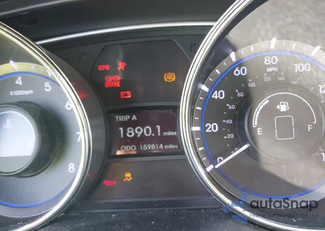 2012 Hyundai Sonata Gls из США, поврежденный, VIN 5NPEB4ACXCH425085